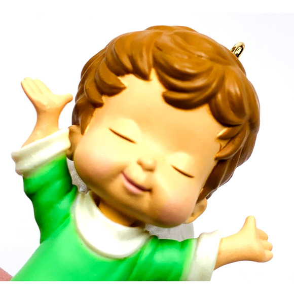 Hallmark Mary's Angels HOLLY Keepsake Ornament 2015 Series‎ #28 Green - Picture 7 of 11